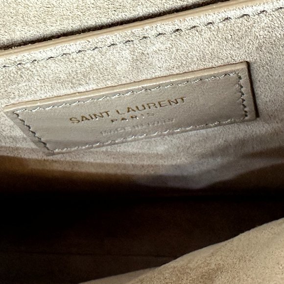 Saint Laurent YSL Monogram LE 57 Matelasse Quilted Satin Shoulder Flap Bag - Picture 16 of 16